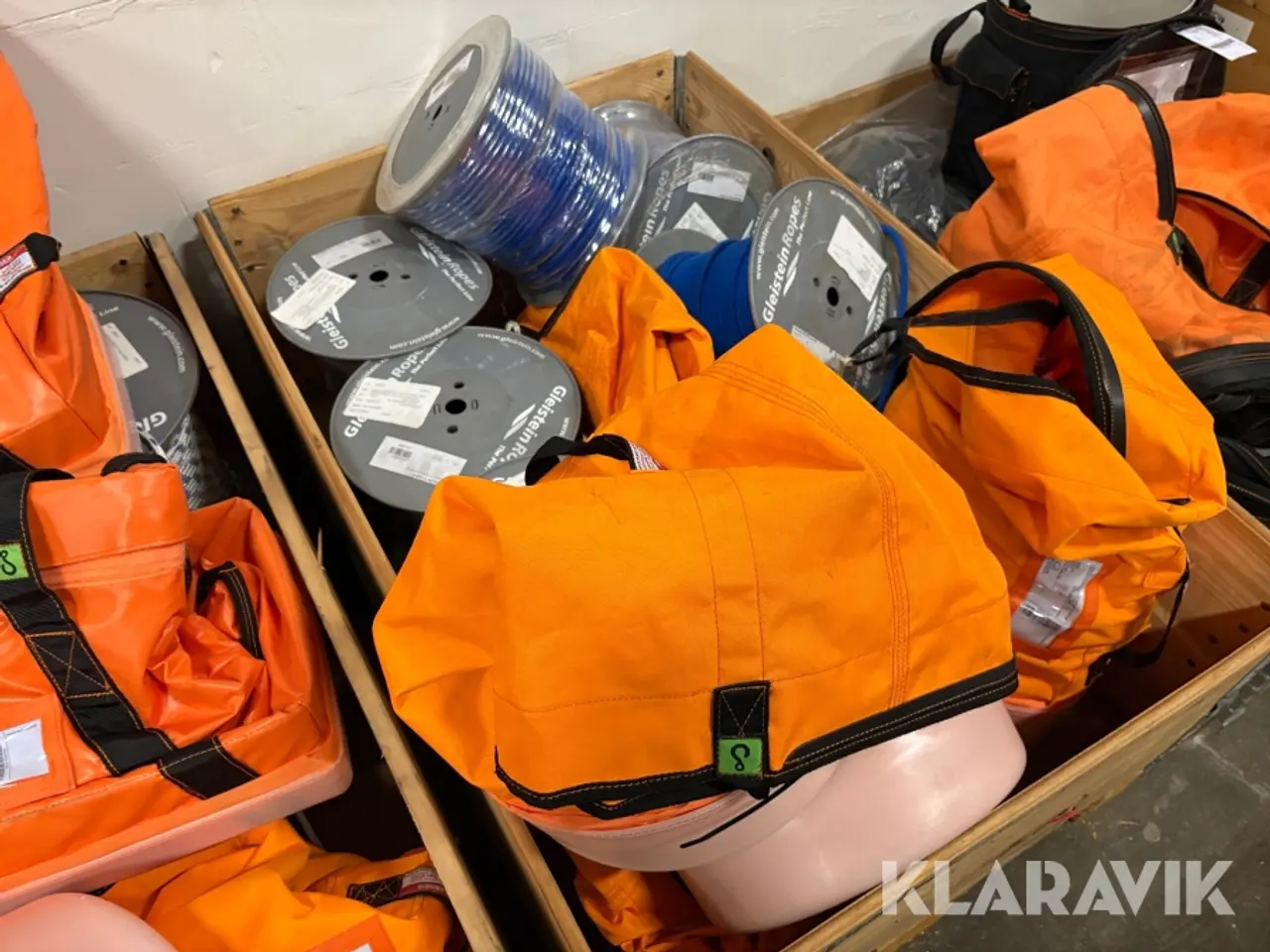 Billede 2 - Offshore tasker og sejlgarn EMG 3579 - 6 tasker / 6 ruller / 1 palle