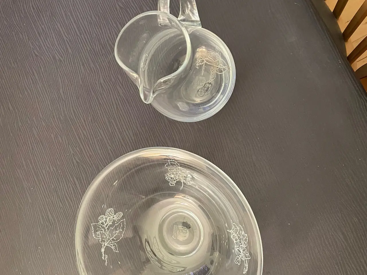 Billede 2 - Glas kande og skål