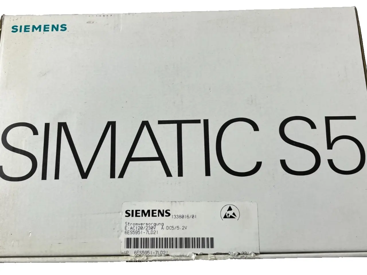 Billede 1 - Siemens SIMATIC S5 PS 951 strømforsyning 120/230V