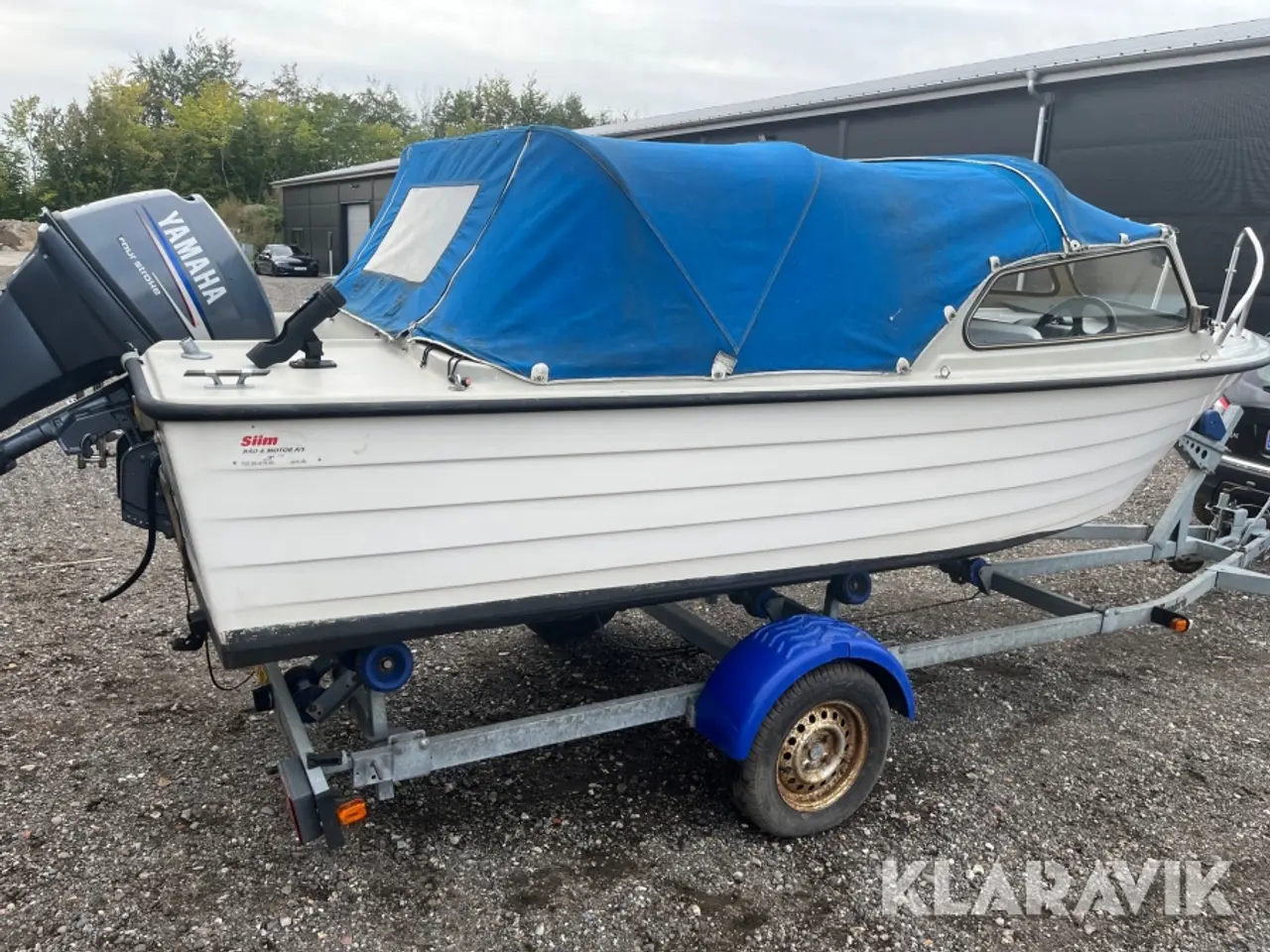 Billede 3 - Motorbåd Hewa/Yamaha 16Fod/25HK med Trailer