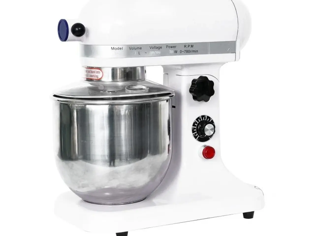 Billede 2 - Combisteel røremaskine – 7 liter – Hvid bordmodel