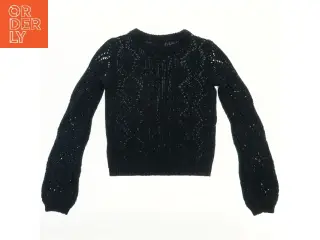 Strikket sweater med mønster fra Name It (str. 146)