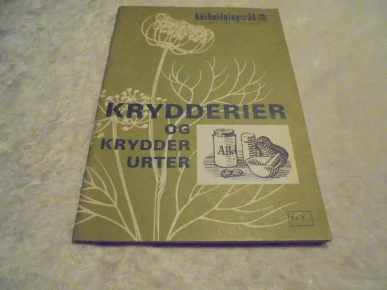 Billede 1 - Krydderier og krydderurter Statens husholdningsråd
