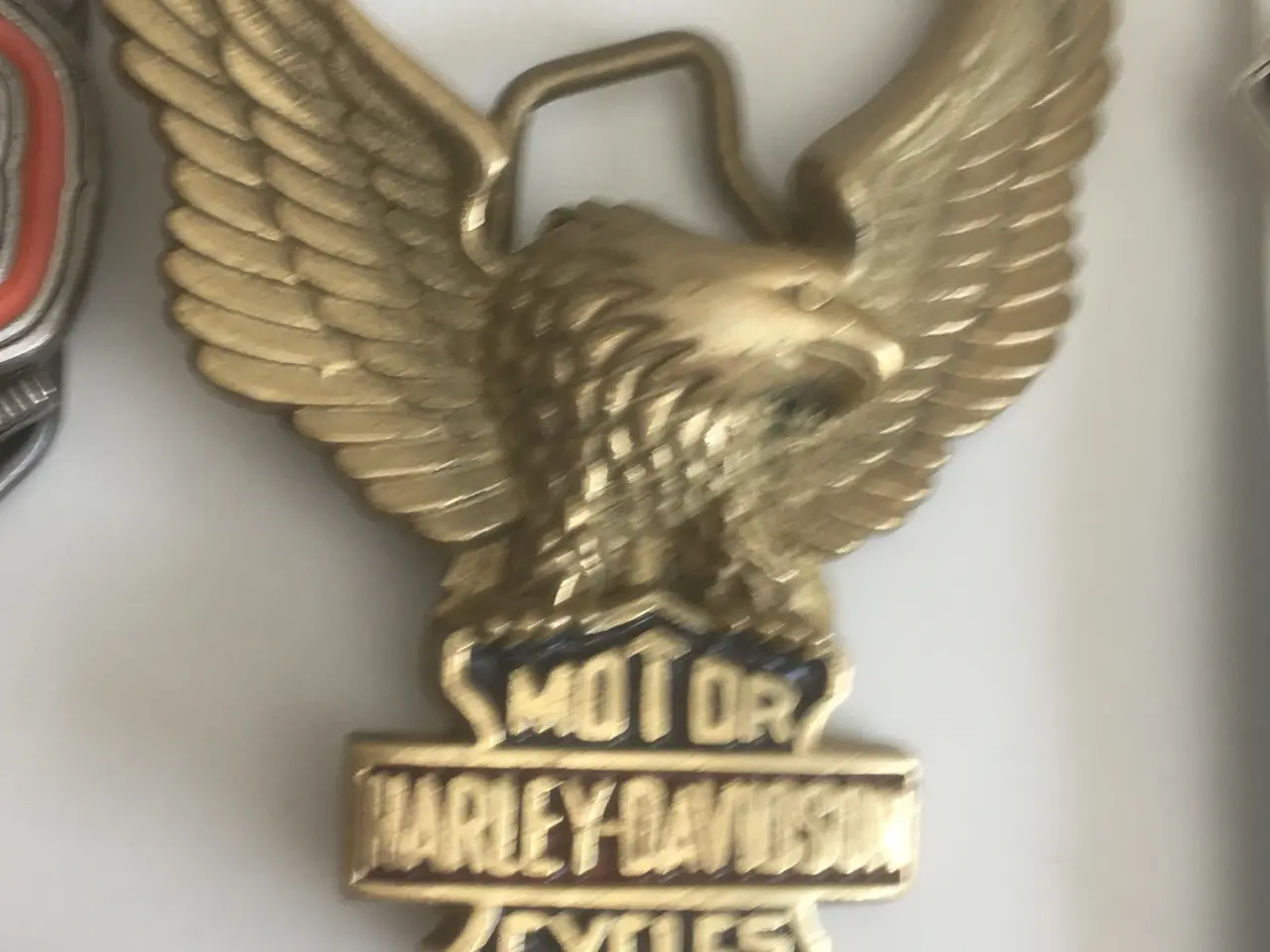 Billede 13 - harley davidson bæltespænde bælte livrem emblem