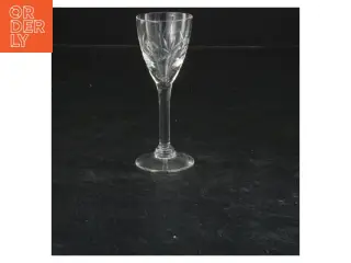 Klassisk glas med mønster (str. 10x4 cm)