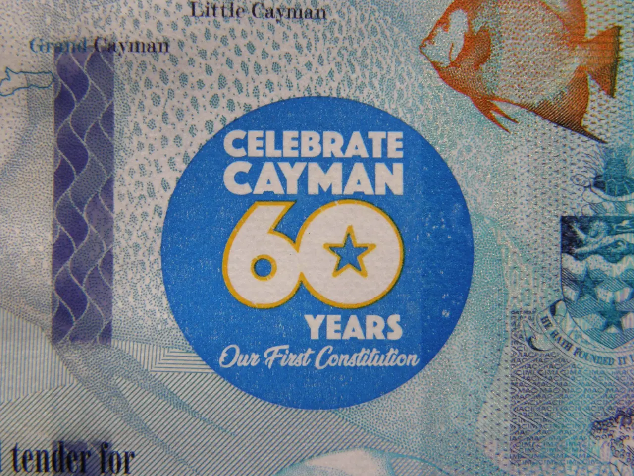 Billede 2 - Cayman Islands 1 Dollar 2018 Unc.