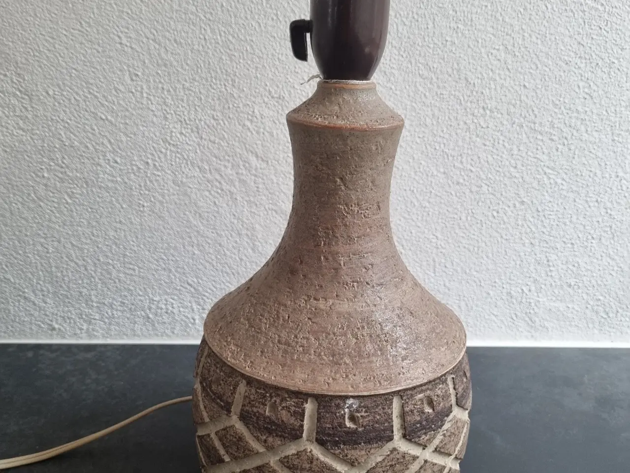 Billede 1 - Flot keramik bord lampe