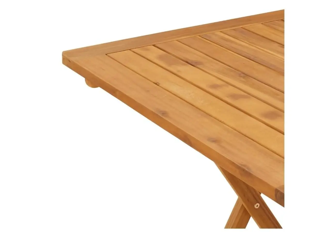 Billede 5 - Foldbart havebord 70 x 70 x 75 cm massivt akacietræ