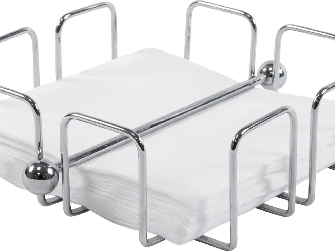 Billede 2 - Halv Pris - Servietholder i metal