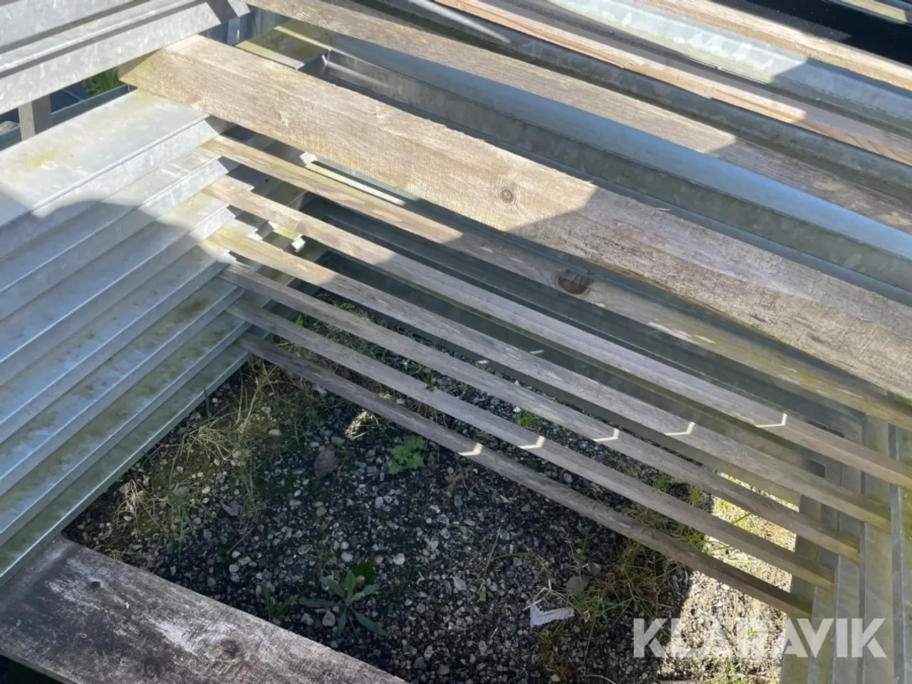 Billede 7 - Metal døre galvaniseret 6 styk