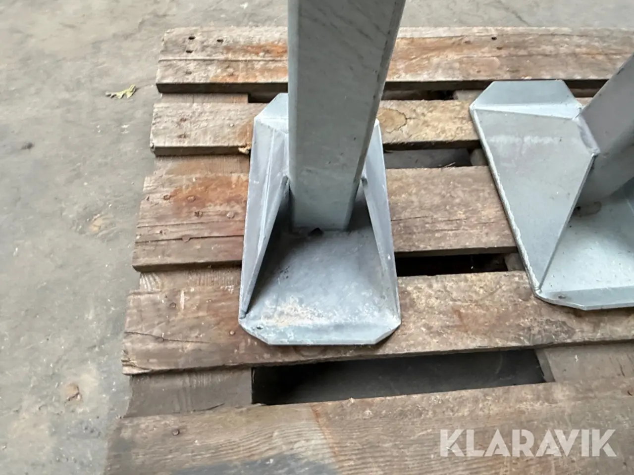 Billede 8 - Støtteben til Vogn Palmse trailer 3 styk