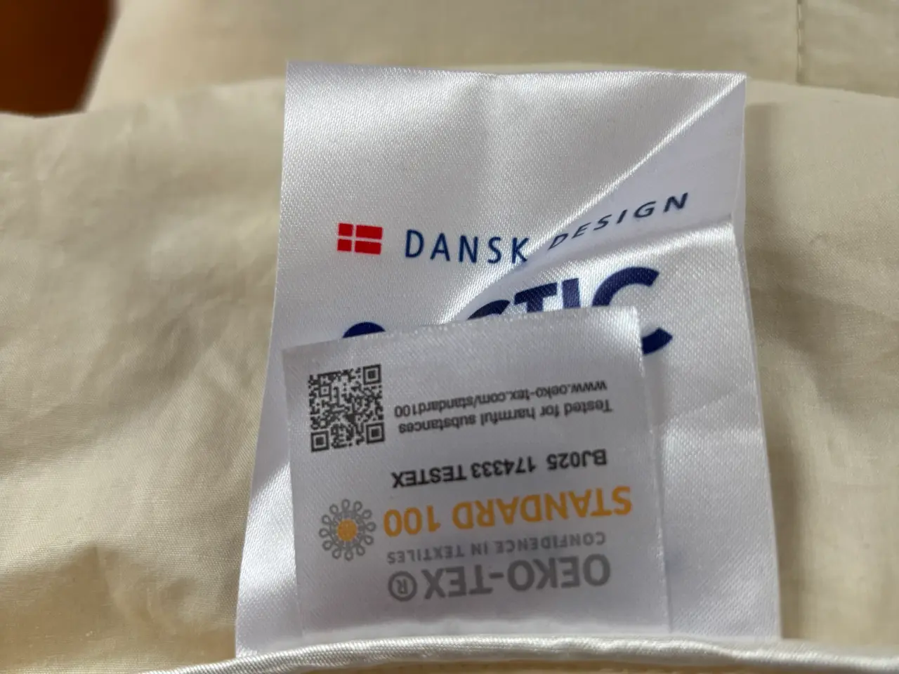 Billede 3 - Junior Dyne og pude med kapok fyld og sengetøj 