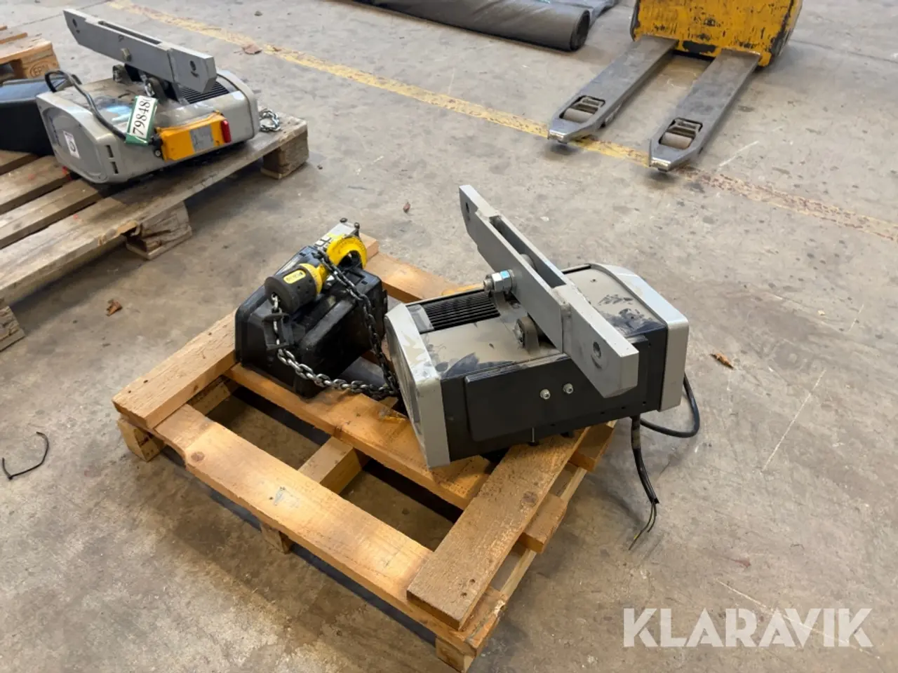 Billede 3 - Elektrisk kædetalje / kædehejs SWF Krantechnik AC-085/1P-100