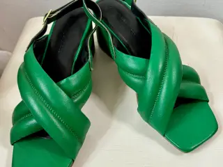 Copenhagen Shoes, grønne sandaler, str 38