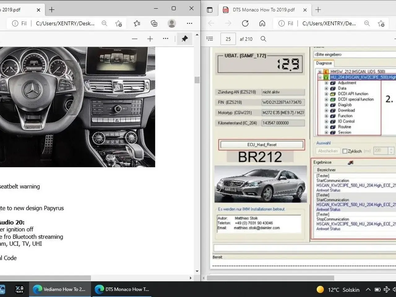 Billede 8 - Tester Mercedes Original OBD2 Xentry
