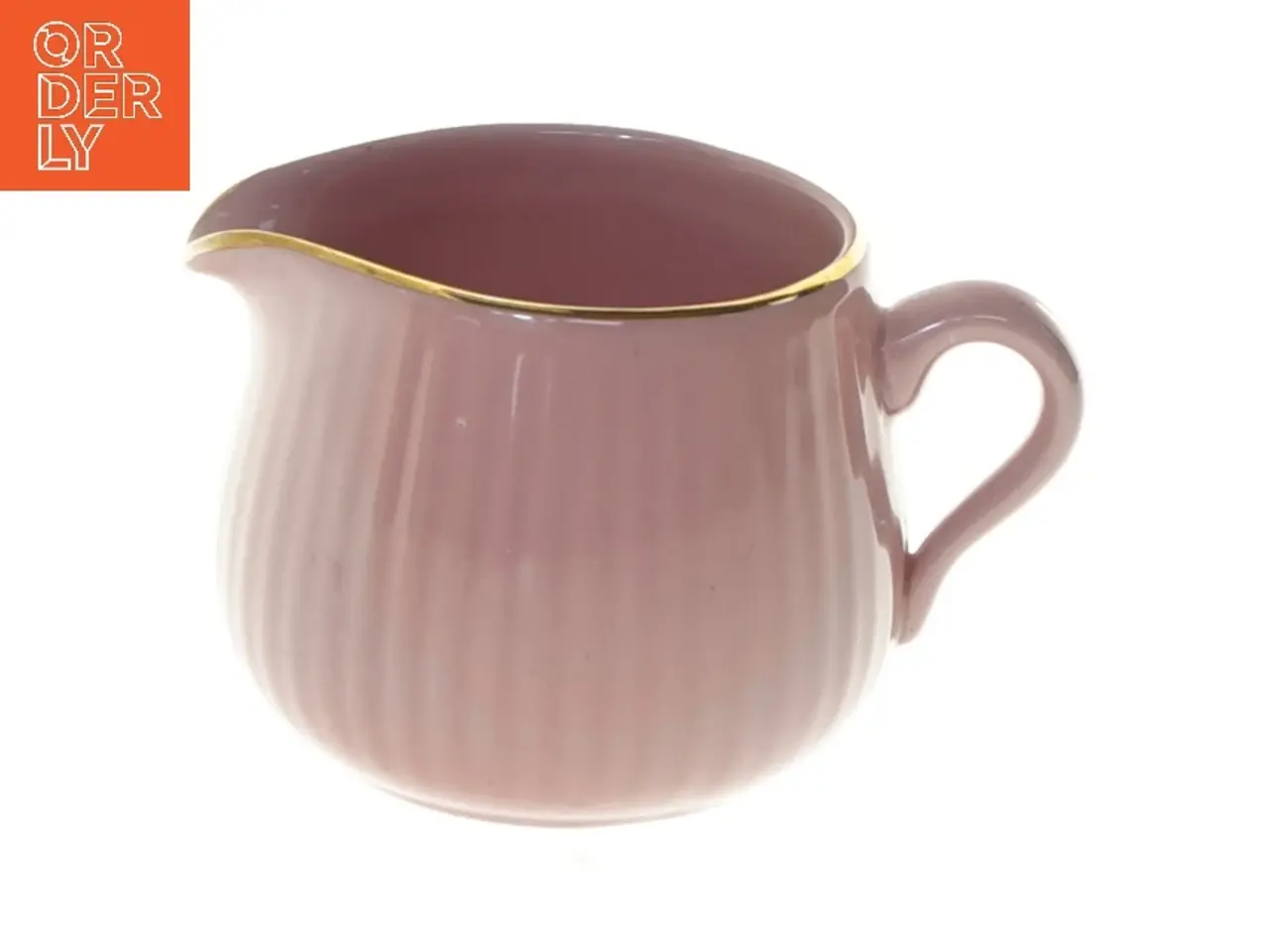 Billede 1 - Flødekande i porcelæn fra Søholm (str. 9x7 cm)