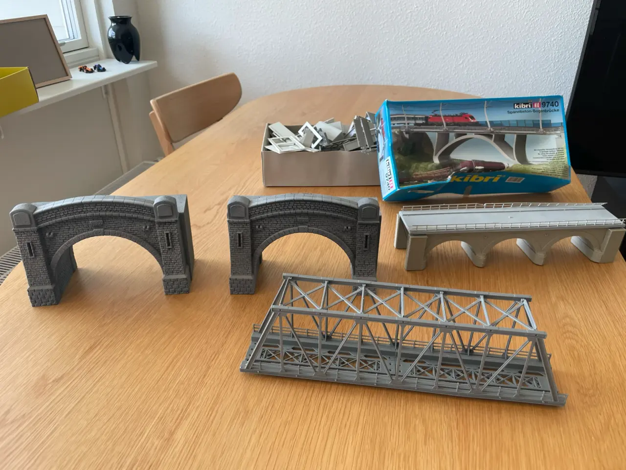 Billede 7 - Stor Märklin samling – tog, skinner, huse, landska