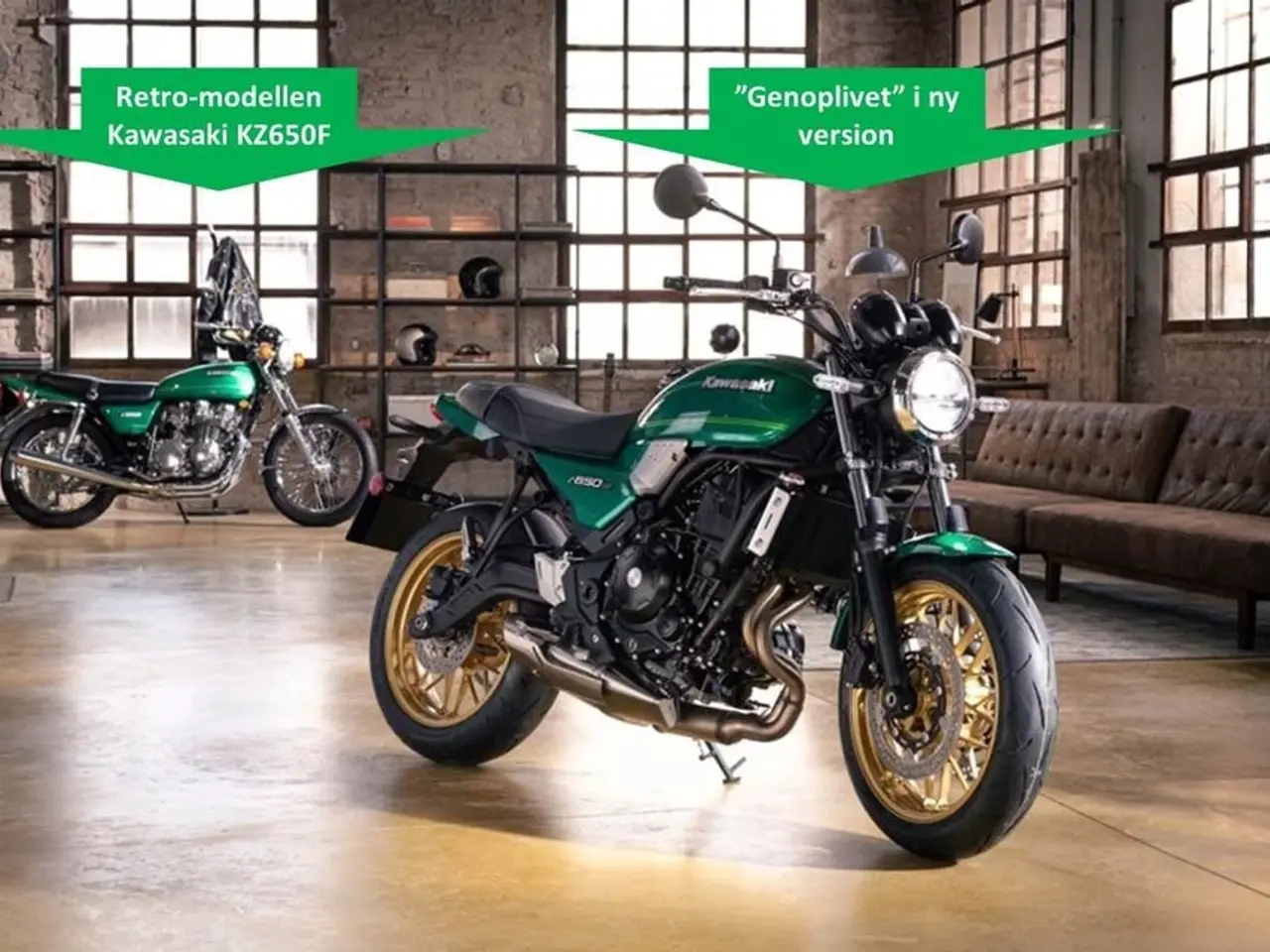 Billede 7 - Kawasaki KZ650F retro motorcykel - 1982