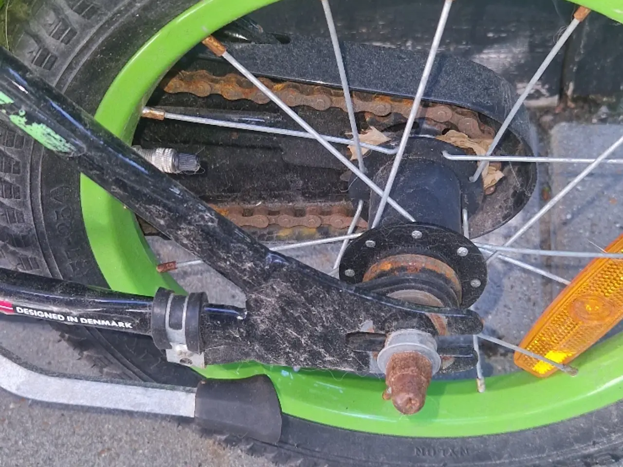 Billede 4 - X-ZITE BMX børnecykel 14" sort/grøn
