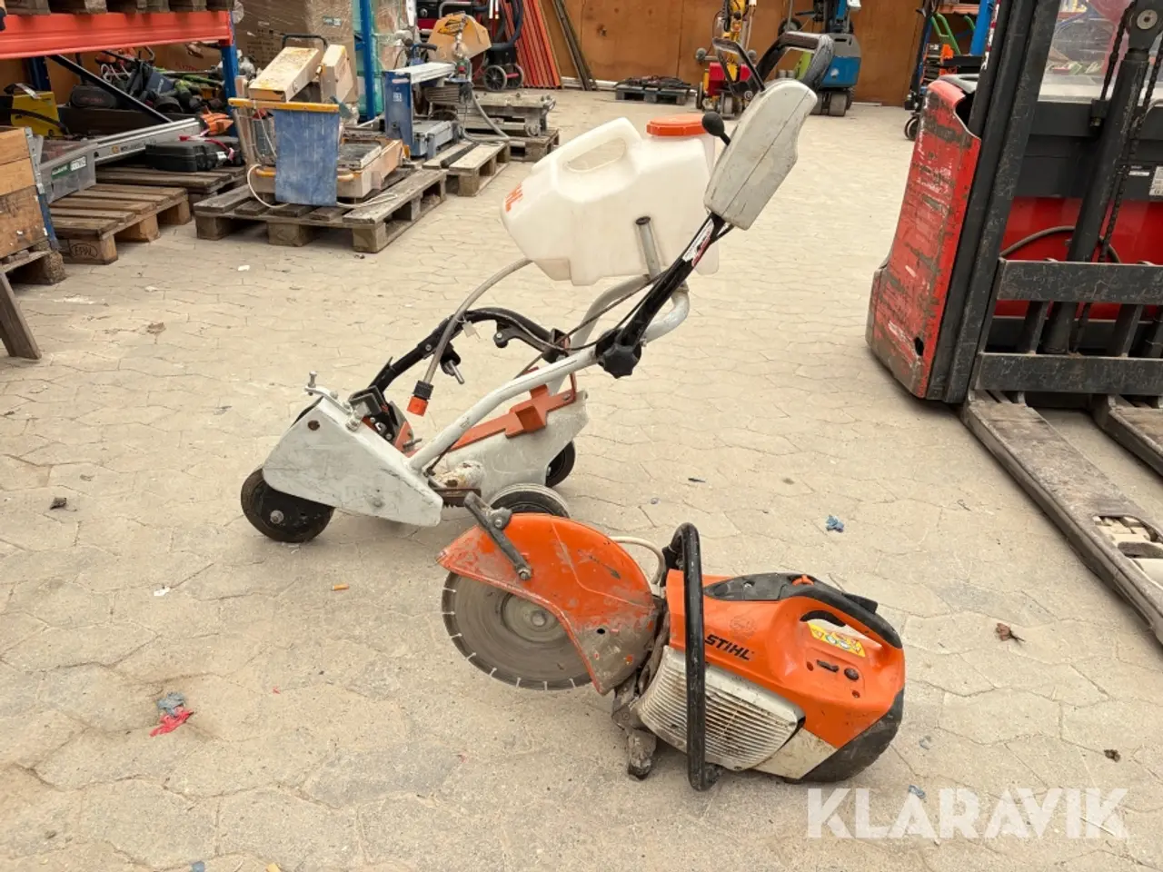 Billede 1 - Kapsav Stihl TS 410 med stativ