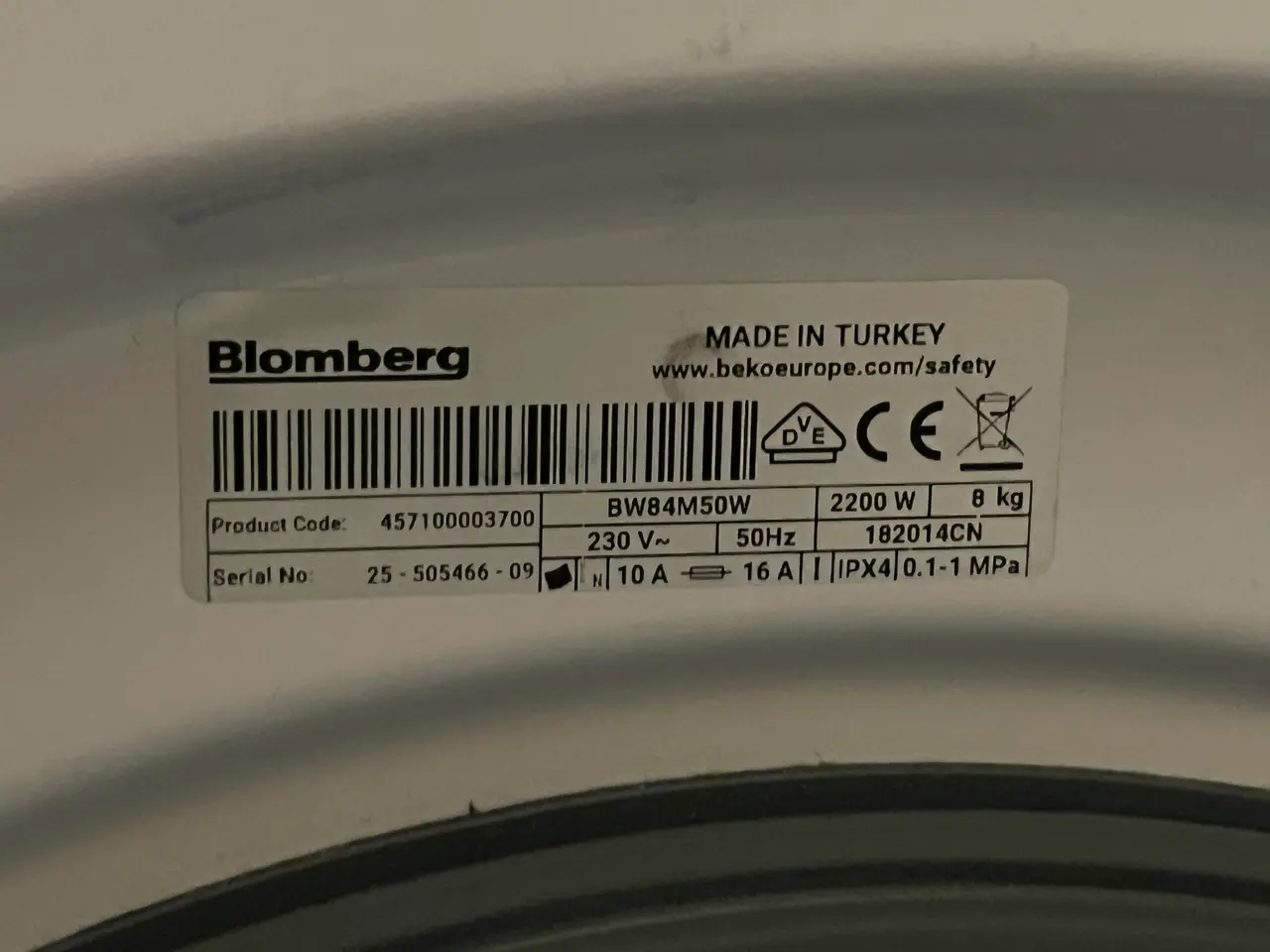 Billede 6 - Blomberg Vaskemaskine