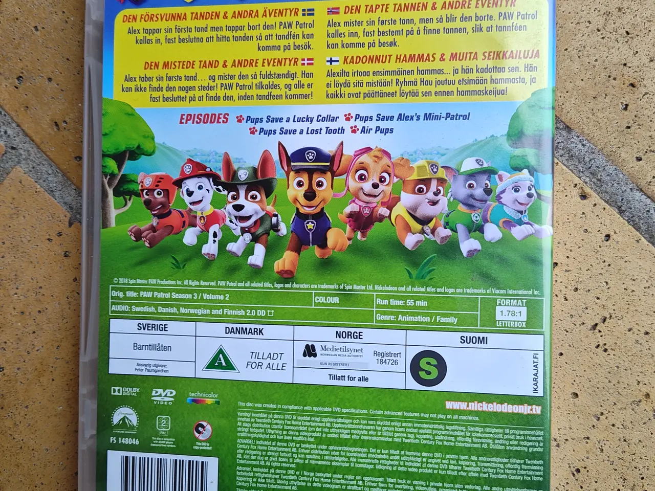 Billede 2 - Paw Patrol Den mistede tand og andre eventyr DVD