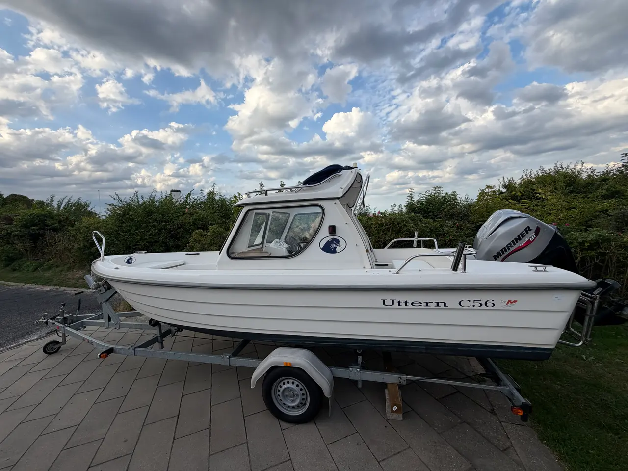 Billede 6 - Uttern C56 – Mariner 50 hk EFI – Brenderup 1000 kg