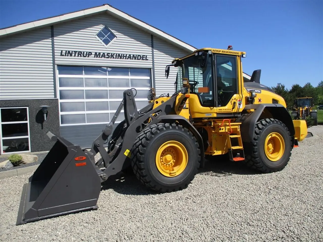 Billede 1 - Volvo L90H DK-Maskine årg 9/2023 med CDC, BSS, Lock-UP, 650mm hjul & centralsmørring