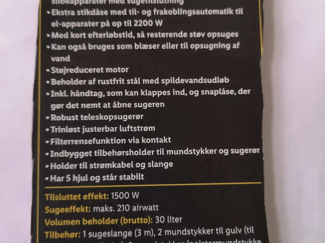 Billede 4 - Våd-/tør støvsuger