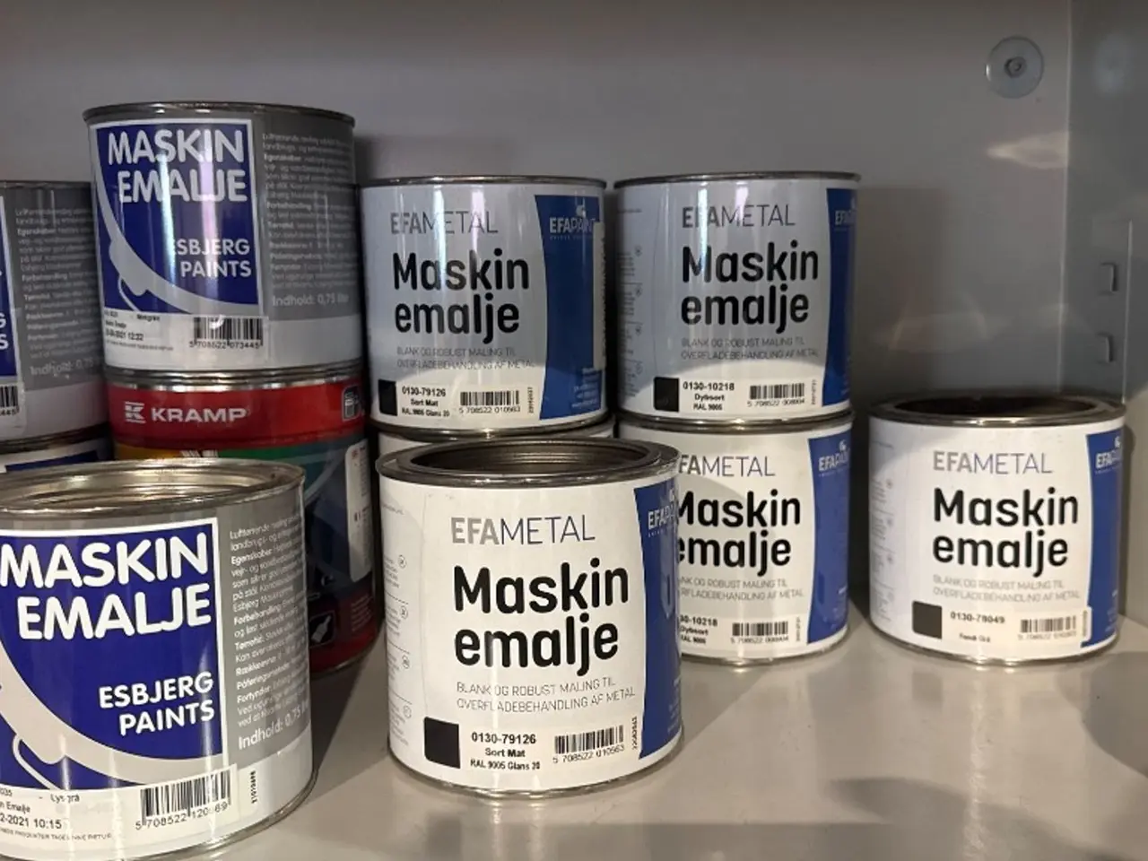 Billede 3 - Værkstedsudstyr Lagerskab med indhold