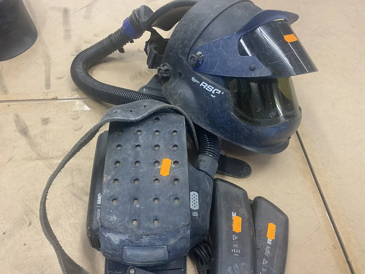 Billede 1 - Friskluftsmaske RSG