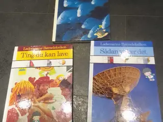 Samling med 3 bøger fra Lademanns Børneleksikon me