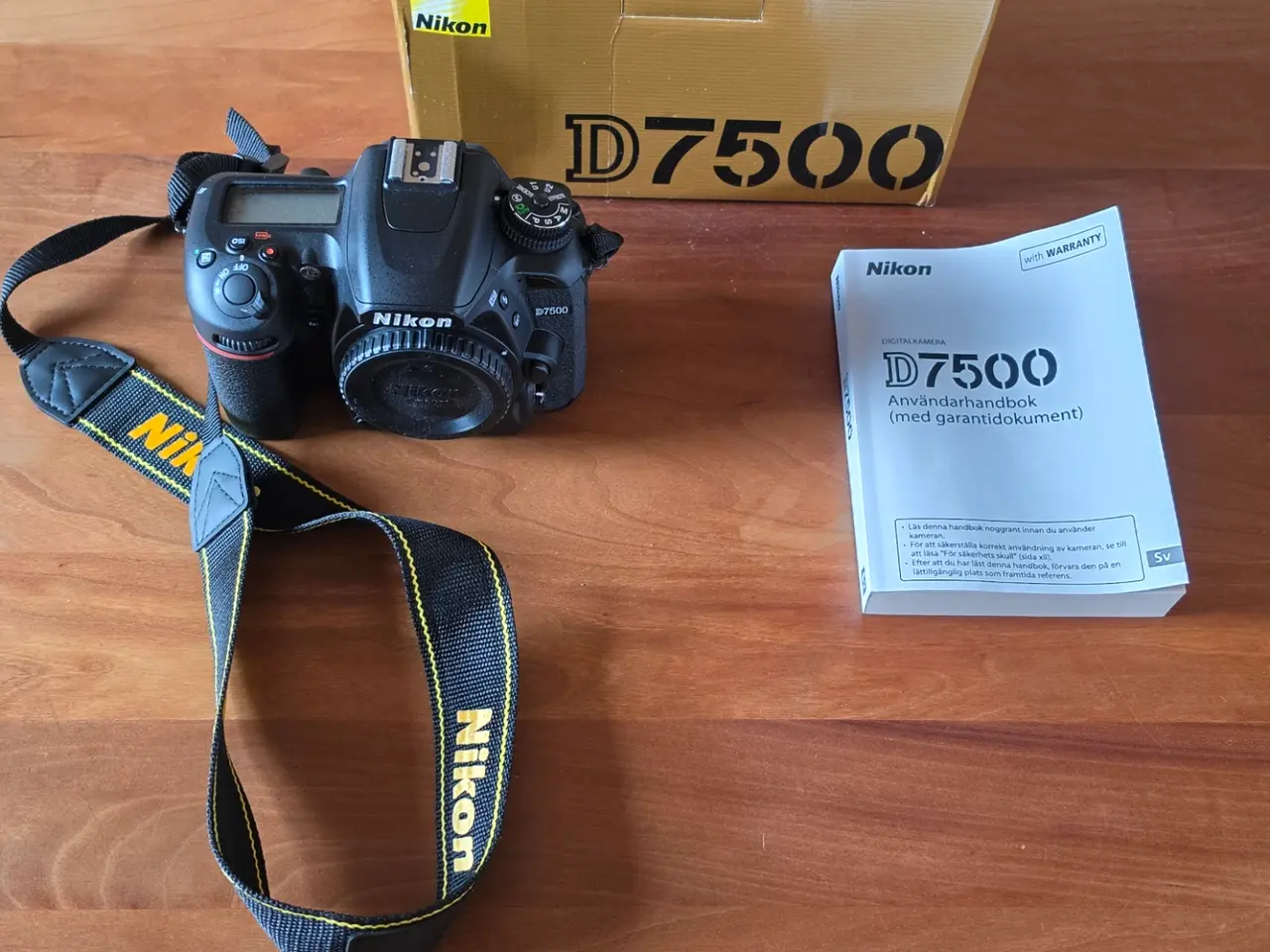 Billede 1 - Nikon D7500 – som nyt – lavt shutter count – inkl.