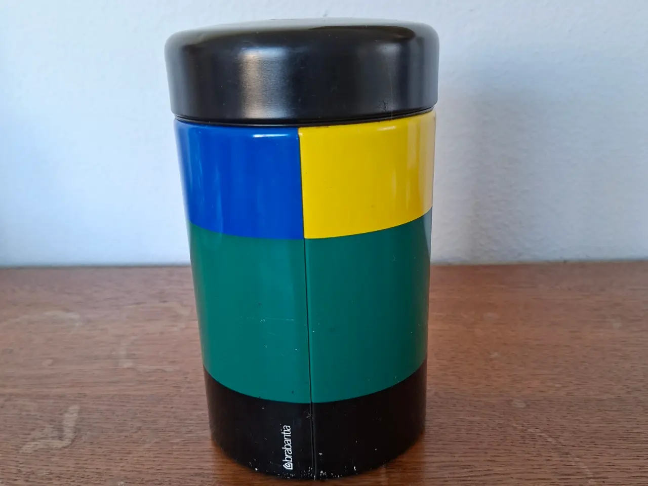 Billede 1 - Flot retro kaffedåse i glade farver