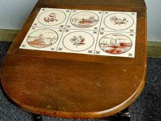 Vintage teakbord klapbord