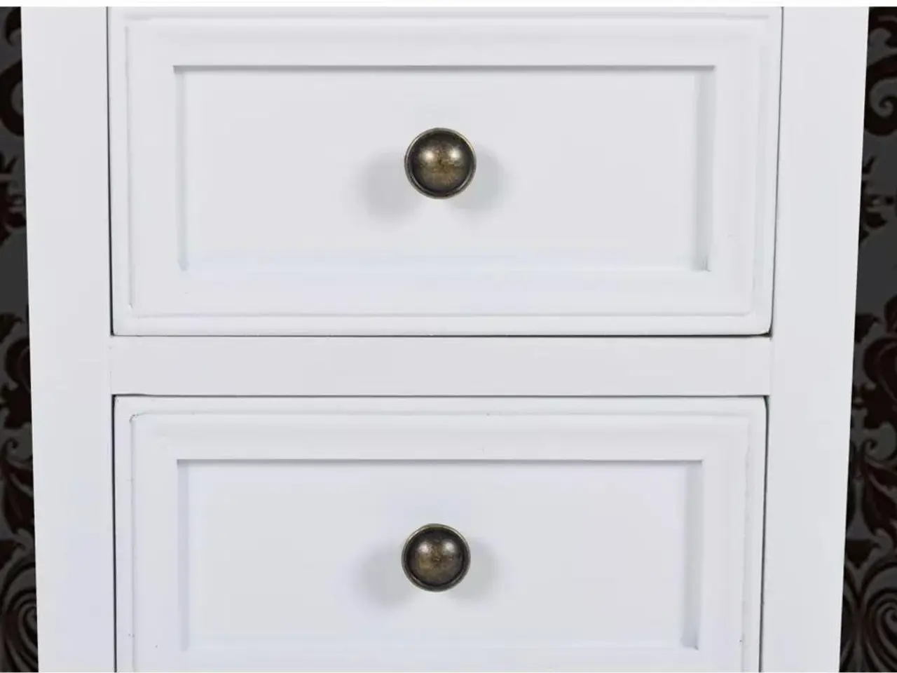 Billede 6 - Sengeborde 2 stk. med 2 skuffer MDF hvid