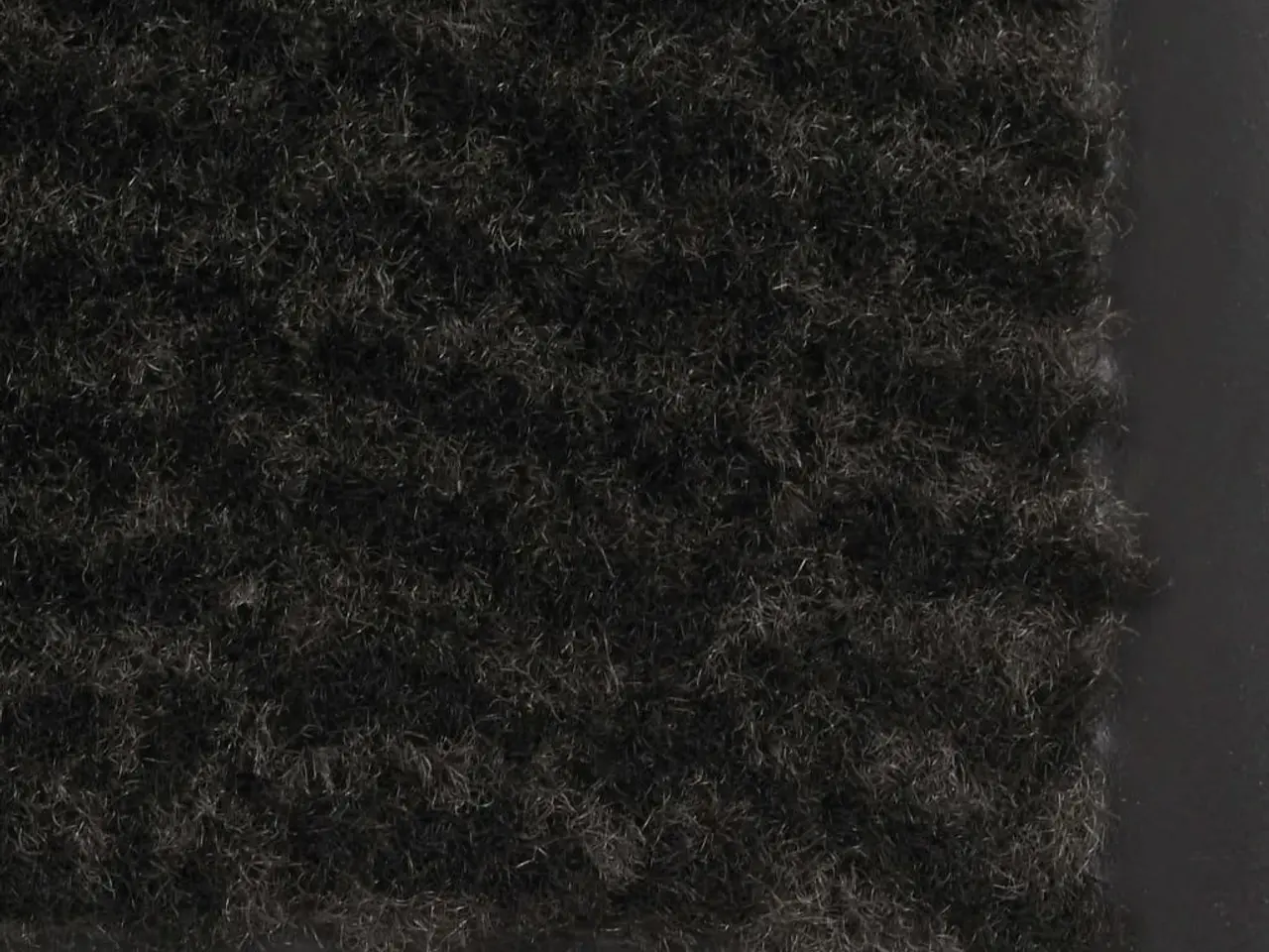 Billede 4 - Måtte med støvkontrol - rektangulær tuftet 90 × 150 cm, sort