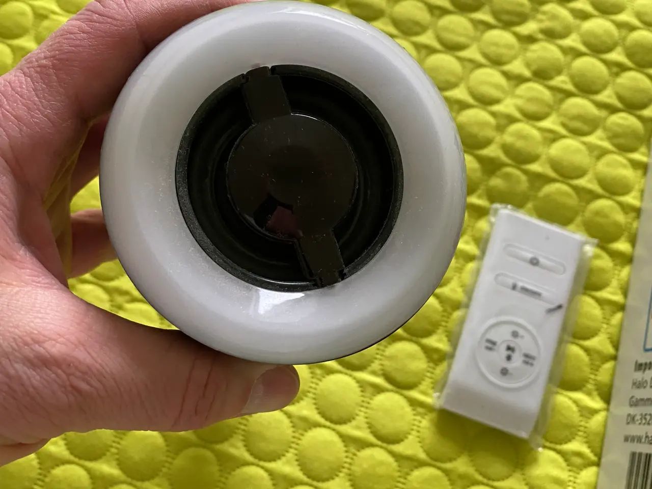 Billede 3 - Color Music 5W LED pære - Bluetooth + remote + APP