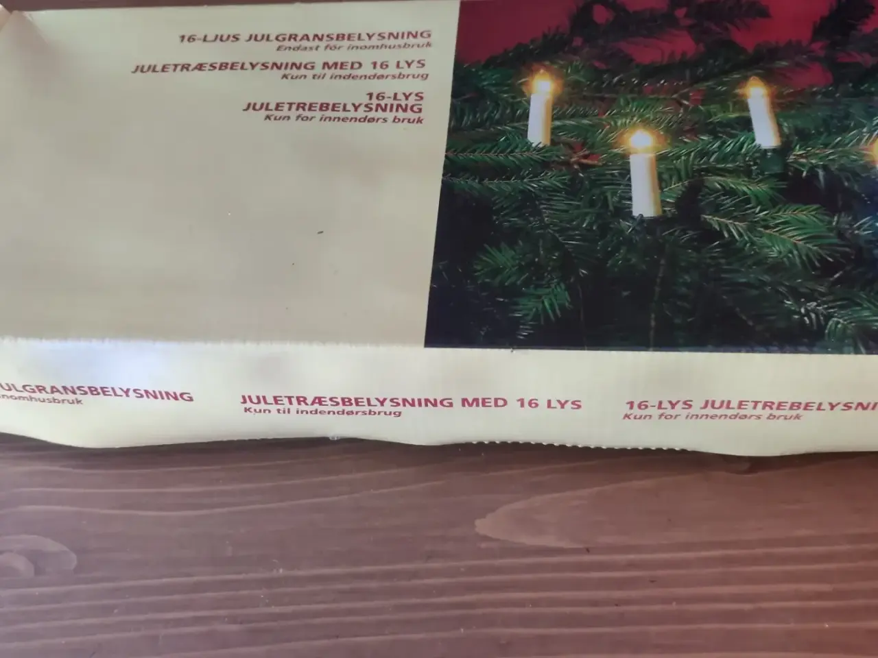 Billede 1 - Juletræslyskæde