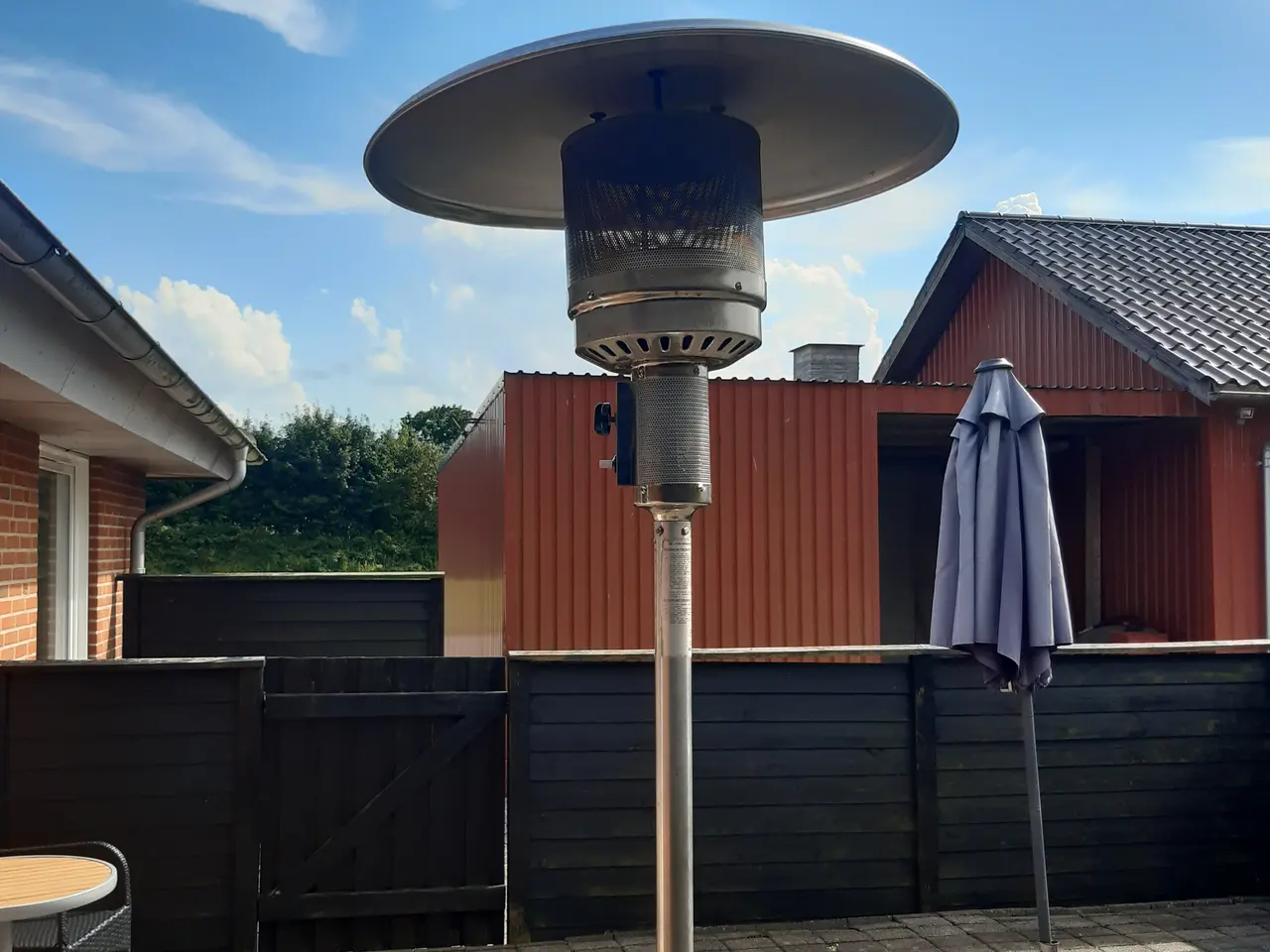Billede 4 - Terrasse varmer gas bud ønskes