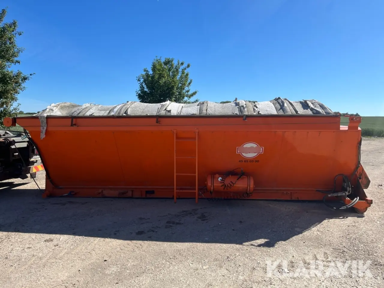 Billede 5 - Containerlad Asfalt Isoleret