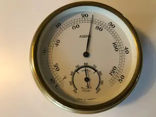 Termometer og hygrometer, made in Germany