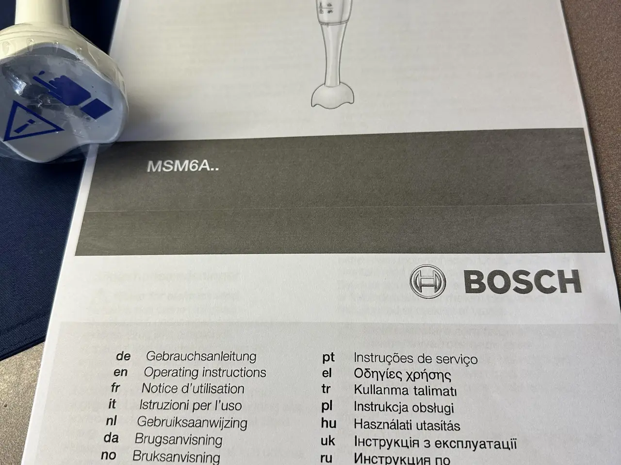 Billede 8 - BOSCH Hand Blender Cordless