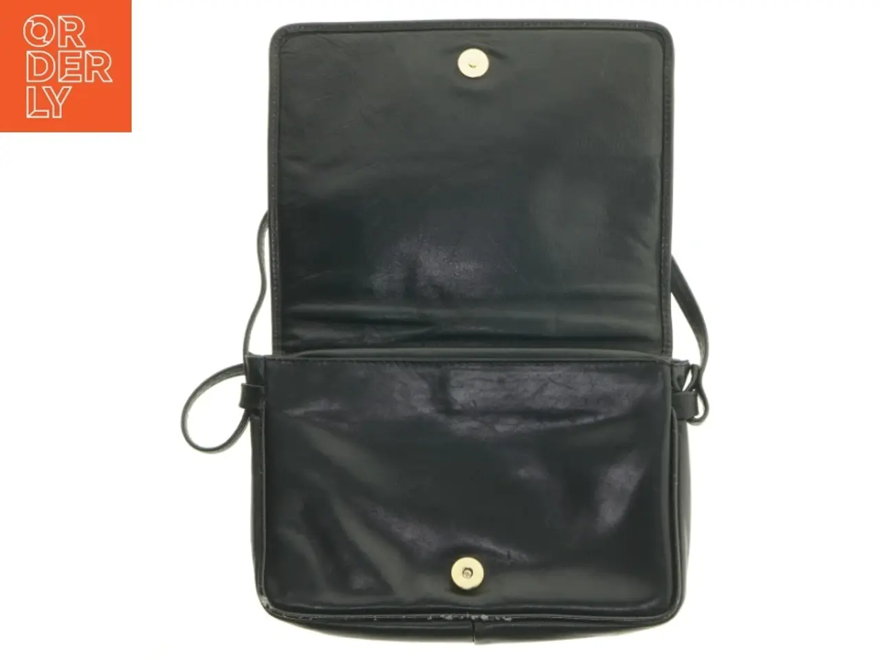 Billede 5 - Sort skuldertaske fra Taske (str. 26 x 19 cm)