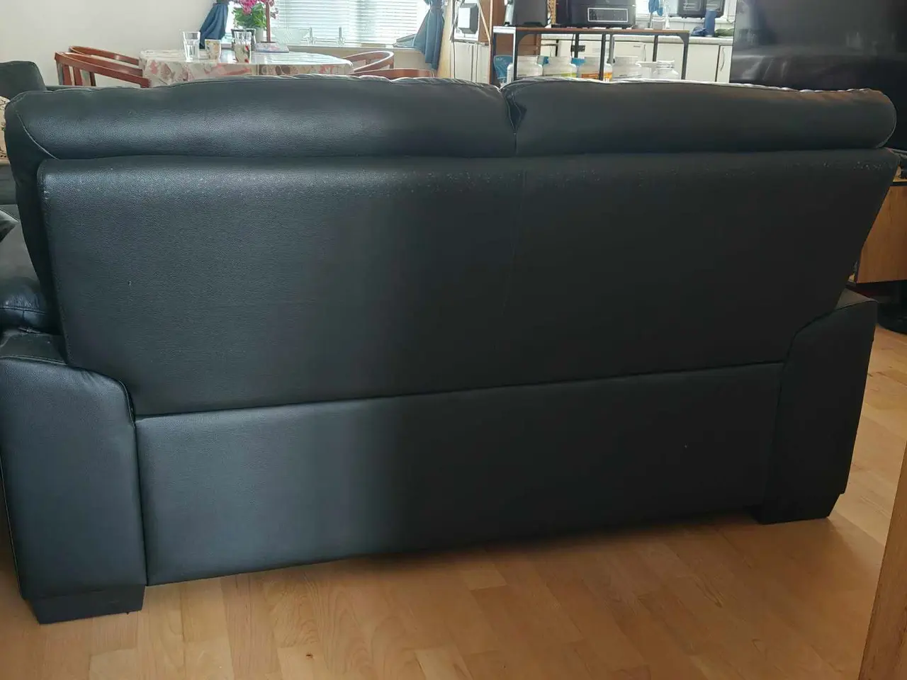Billede 2 - Lædersofa 