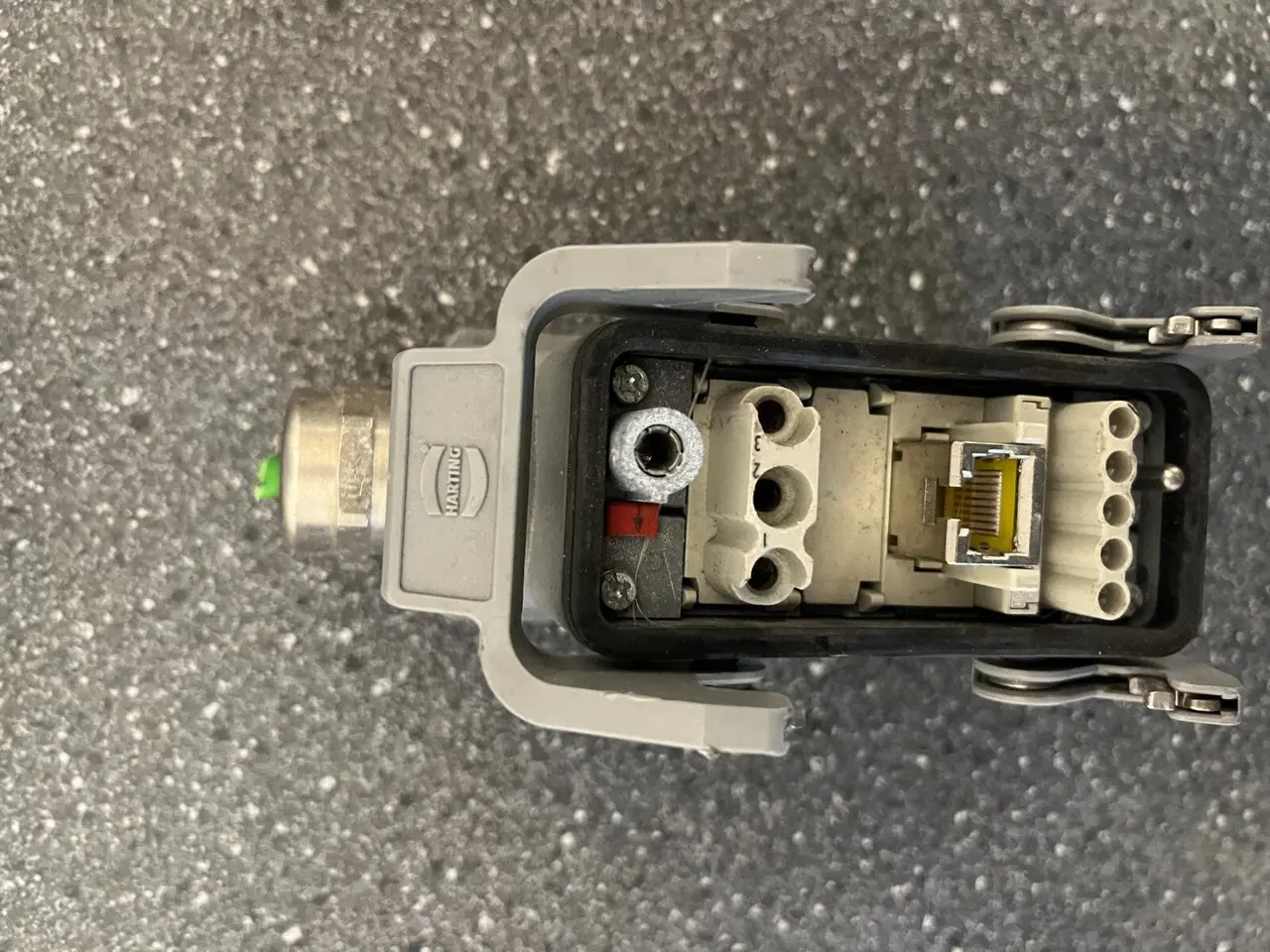 Billede 3 - Harting Han stik med blandet Power & Data Modules