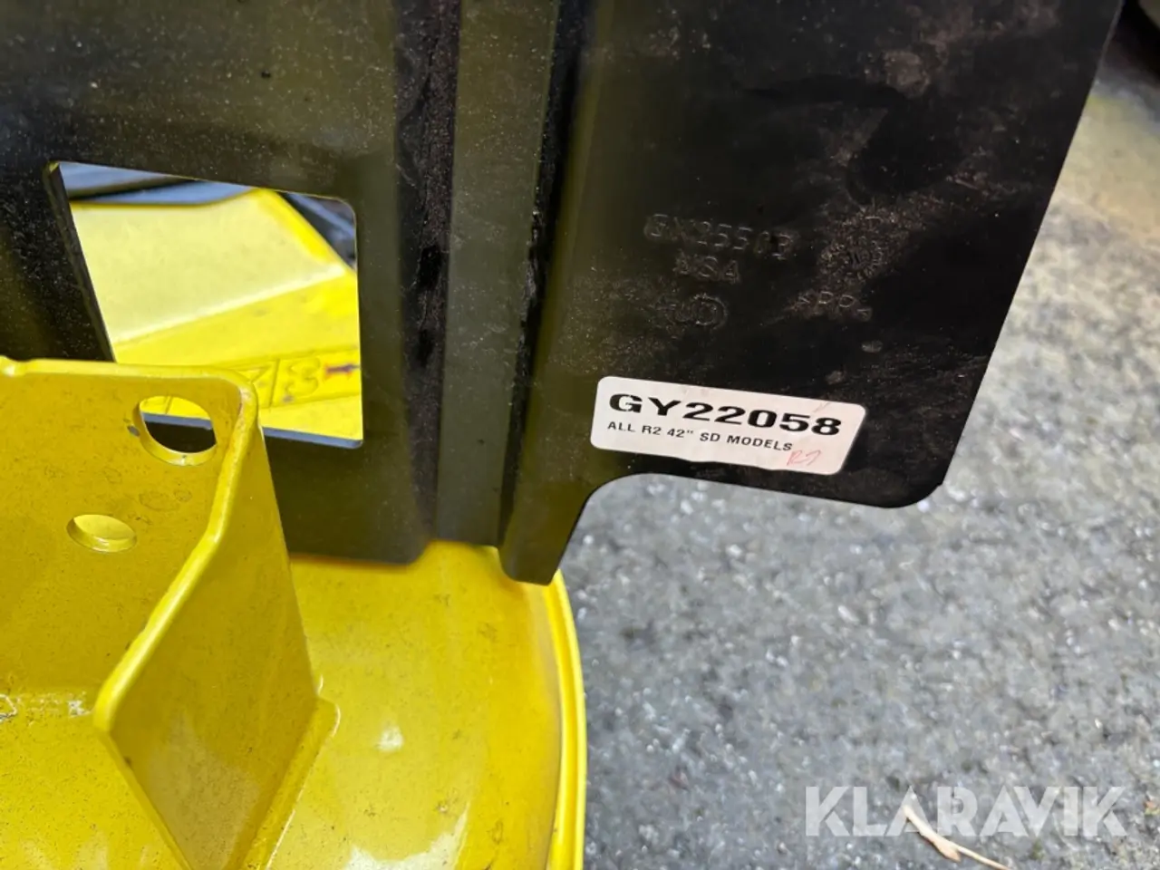 Billede 7 - Klippebord John Deere 42” Edge Cutting System