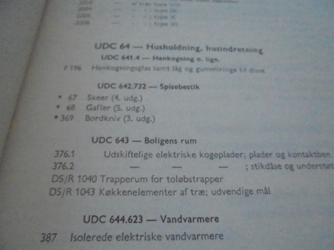 Billede 3 - DS katalog – Dansk Standardiseringsråd 1965
