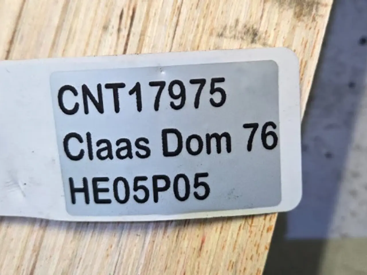 Billede 13 - Claas Dominator 76 Tværryster 0006000540