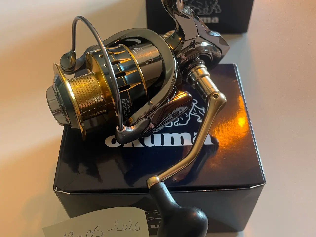 Billede 1 - Fiske grej metal hjul og fletline